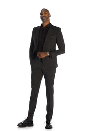 Costume Mickael gris anthracite