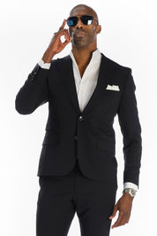 Costume James marine 2 pièces
