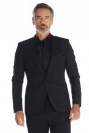 Smoking Tom à pois marine