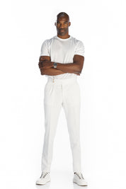 Pantalon Rafi blanc
