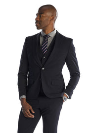 Costume James marine  3 pièces