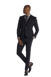 Costume James marine  3 pièces
