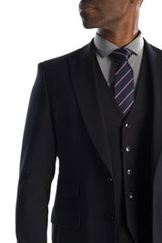 Costume James marine  3 pièces