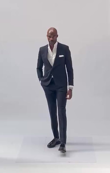 Costume James marine 2 pièces