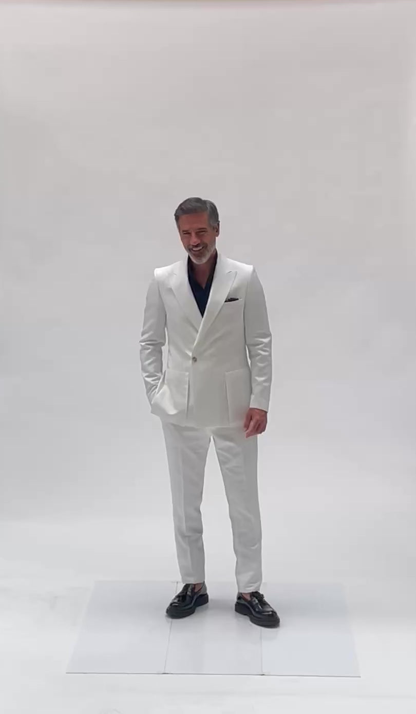Costume Brad blanc